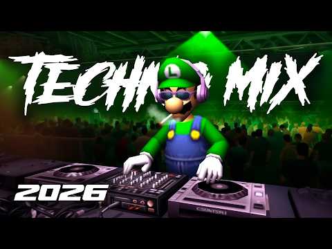 WORKOUT TECHNO MIX 2026 💪🏻 Remixes Of Popular Songs 💪🏻 Only Techno Bangers