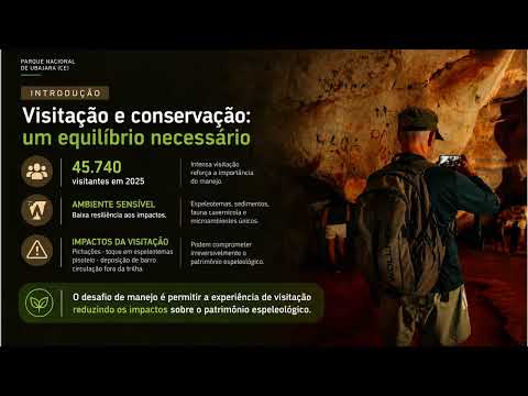 XVII SPIC/ICMBio – AVALIAÇÃO DE AÇÕES PARA REDUÇÃO DOS IMPACTOS DA VISITAÇÃO NA GRUTA DE UBAJARA-CE.