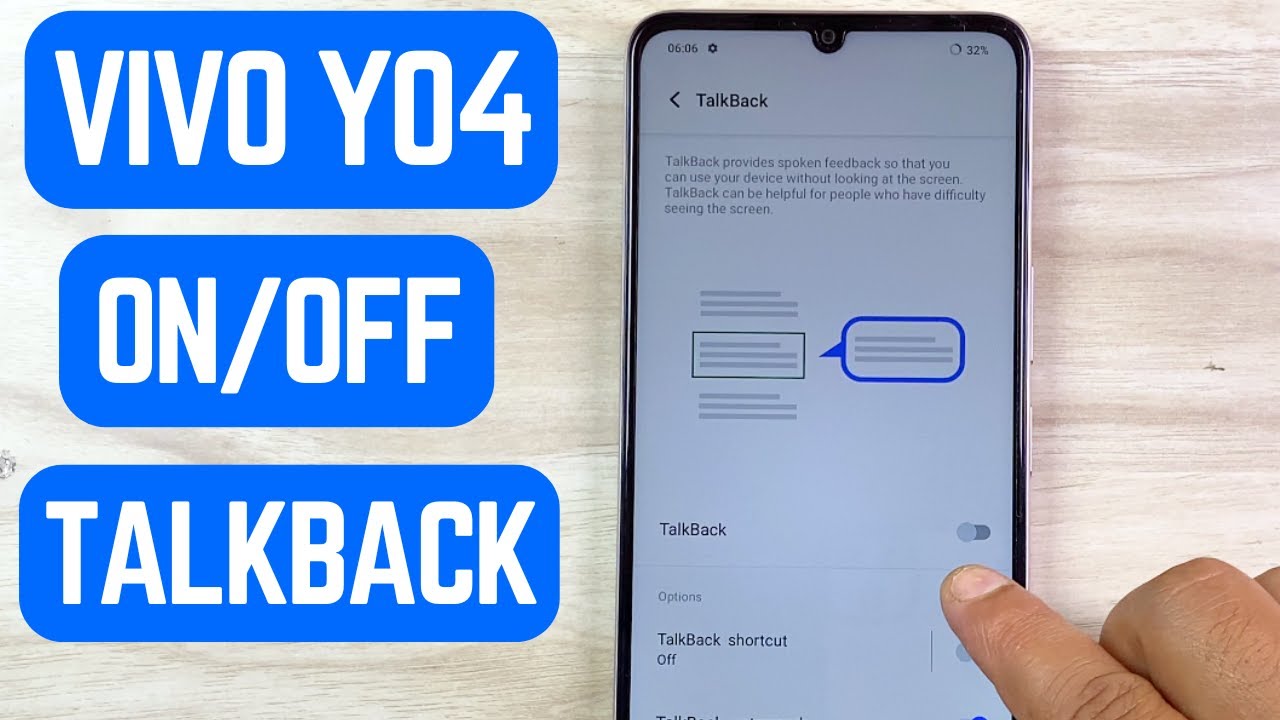 🔊 Vivo Y04 TalkBack Feature | Accessibility Guide & Setup Tutorial 📱