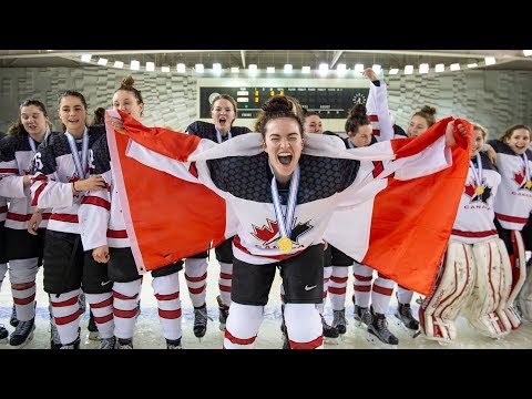 Хоккей WW18 highlights: Canada beats USA in final