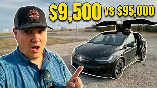I Compared My $9,500 Tesla Model X to a $95,000 One