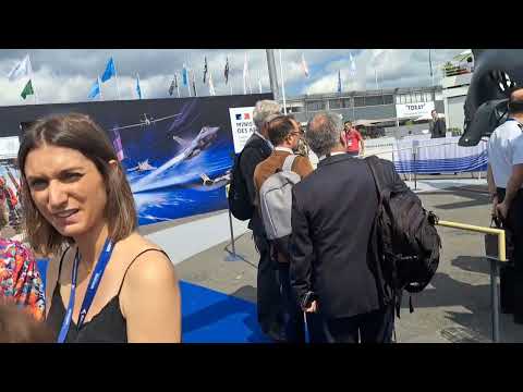 Salon du Bourget : le stand Ministère des Armées