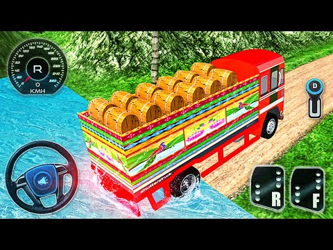 Indian Cargo Offroad Truck Driver 3d - Truck Hill Driver Simulator 2022 - Android GamePlay