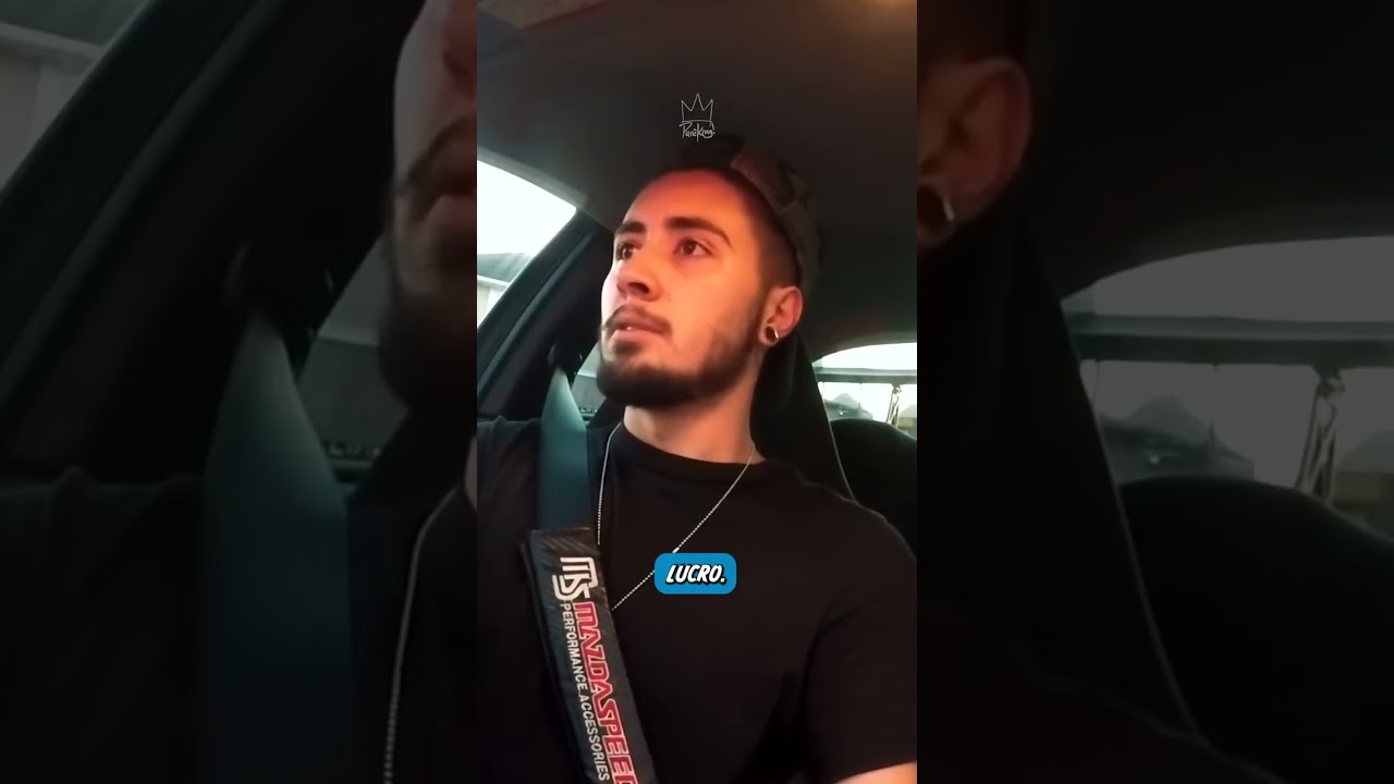 MEU PAI ME DESAFIOU A GRITAR NO CARRO, MAS EU DEIXEI O CARRO GRITAR NO MEU LUGAR