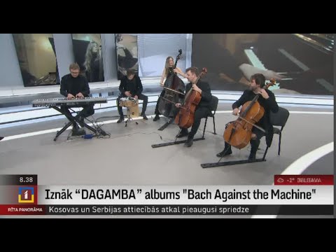 Iznāk “DAGAMBA” albums "Bach Against the Machine"