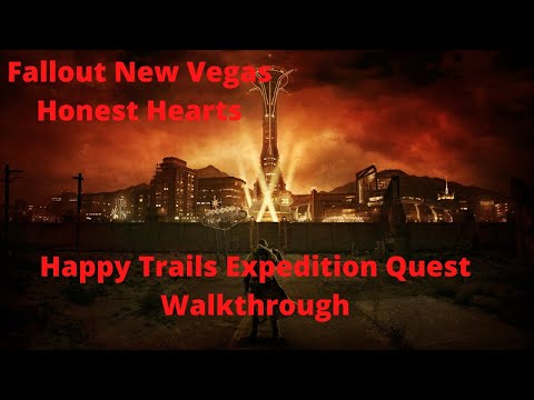 Fallout New Vegas Honest Hearts Happy Trails Expedition Quest Walkthrough