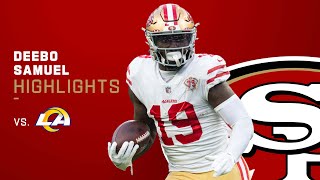 Deebo Samuel&#39;s Best Catches, Runs, &amp; Throws From Crazy 2-TD Game | NFL 2021 Highlights