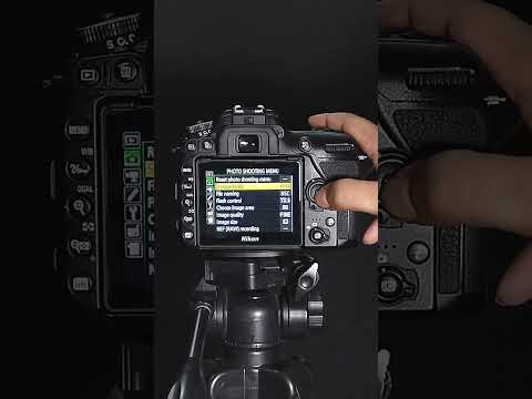 Nikon D7500 Sharp Photos Settings / Best Manual Settings Nikon D7500 #shorts #photography #tranding