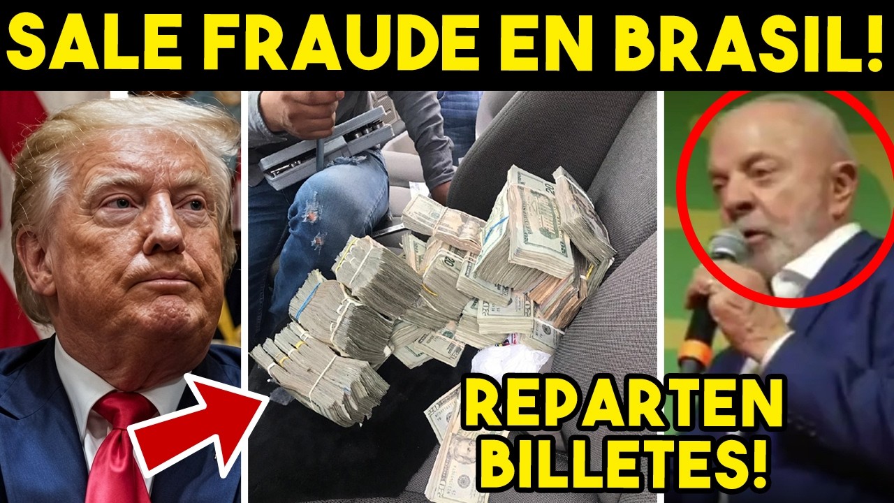 Ultima hora! GANA BOLSONARO, ACUSAN FRAUDE. Salen billetes en elección de Brasil. Acusan a EEUU.
