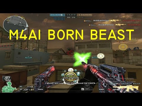 Crossfire West (Đột Kích Bắc Mỹ) 2.0: M4A1-S-Obsidian Beast| Zombie Nano