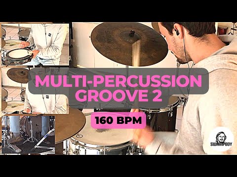 Multi-Percussion Groove 2 - 160 BPM