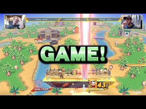 CSL Smash 2018 - SIUE | Zguh vs OSU | Gram - Losers Round 4 - Smash 4 - Singles