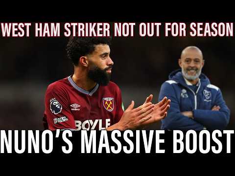 West Ham News | HUGE Pablo Injury Twist! Nuno Gets Massive Boost | Gaffer Faces Big Decision