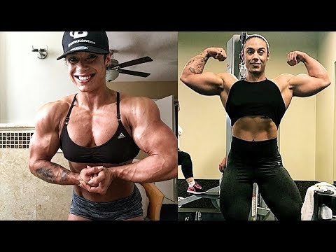 Iron Muscle Girl | Kristina Nicole Workout | Female Bodybuilding Fbb
