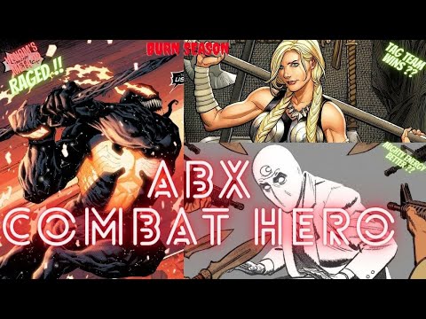 ABX COMBAT HERO BURN SEASON - VENOM , VALKYRIE , MOONKNIGHT OR ALL TOGETHER ? | Marvel Future Fight