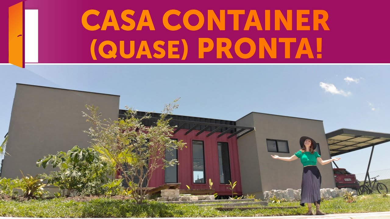 Tour pela Casa Container pronta