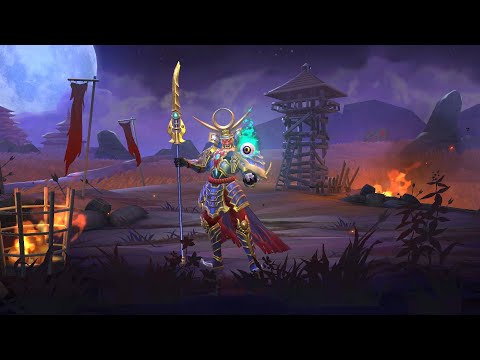 ML alpha old onimusha commander with the revamped onimusha commander effects skin test