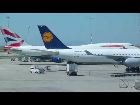 Lufthansa LH492 A340-600 Ankunft in Vancouver  720p.mov