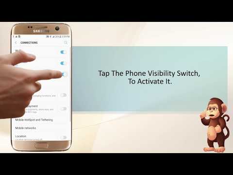 Samsung How to use phone visibility to share or receive Files,photos.