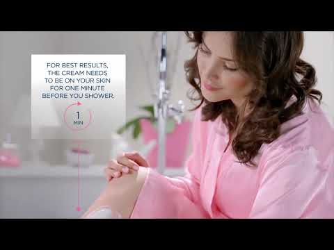 How to use Veet In Shower Cream