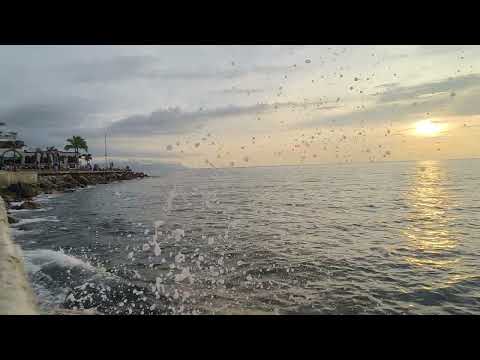 Vallarta malecón sunset