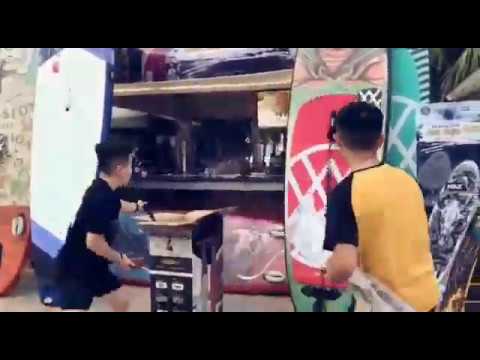 Unbox ván SUP BƠM HƠI ANOMY THE WAY OF QUYEN DINH 10'6'' ở Sự Kiện Trưng Bày Ván Sup Đà Nẵng 2019