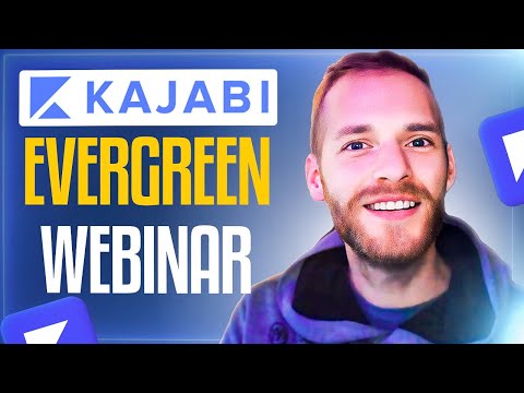 So erstellt du ein Evergreen Webinar mit Kajabi
