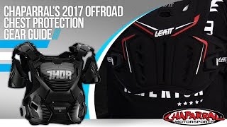 2017 Off-Road Motorcycle Chest Protection Gear Guide at ChapMoto.com