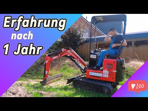 RUST everywhere!!! - Experience with mini excavator HZC Power after one year