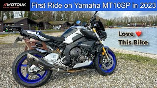 First Ride on my Yamaha MT10SP in 2023, Best Naked Bike i have owned | MotoUK 😆