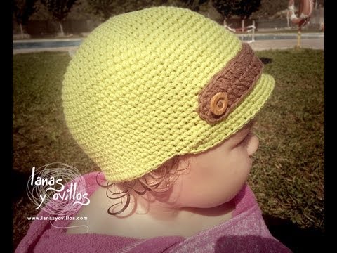 Tutorial gorro de niño a crochet o ganchillo 