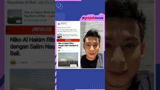 Download lagu BEREDAR KABAR NIKO AL HAKIM RIBUT DENGAN SALIM NAUDERER DIBALI #SHORT mp3