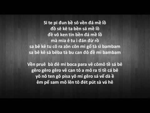 Despacito phiên âm Tiếng Việt | Luis Fonsi ft Daddy yankee |