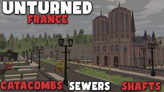 France Refreshed Unmarked Locations - Unturned (Hidden Catacombs, Shafts & More!)