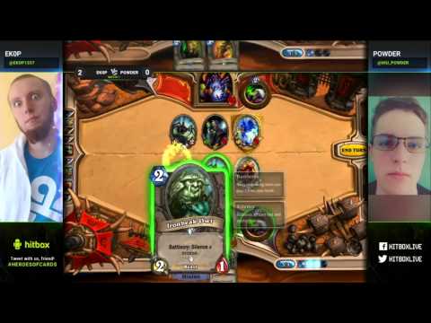 Ek0p Vs Powder Heroes of Cards 3 GRAND Final game 3 RU | Русские Комментарии Victim&200mg Stream4fan