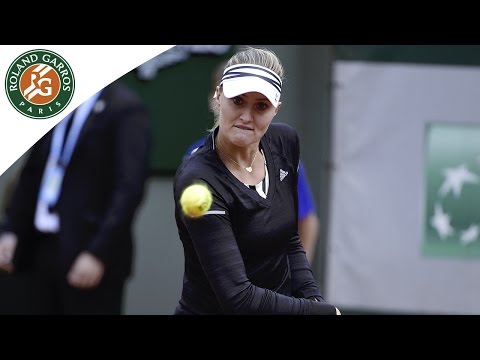 Mladenovic v Schiavone 2016 Roland-Garros Women's Highlights / R1
