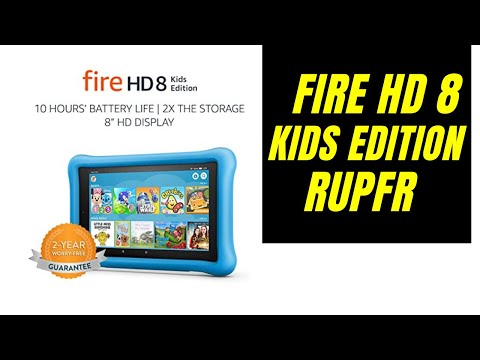 Fire HD 8 Kids Edition || Meilleure tablette pour enfants || RUPFR