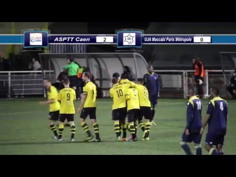 Rencontre CFA2 : Asptt Caen - UJA Maccabi Paris Métropole