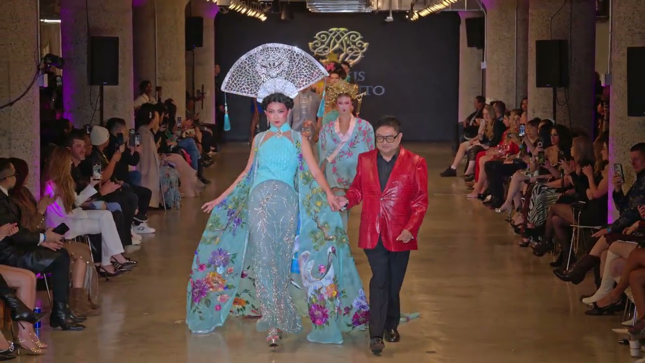 Model walks Alexis Monsanto Fashion Show @artheartsfashion LAFW #17 full finale walks (all looks)