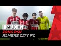 VIER DEBUTANTEN schitteren bij GROOTSTE OVERWINNING ?? | HIGHLIGHTS Jong PSV – Almere City FC
