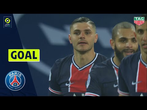 Goal Mauro ICARDI (81' - PARIS SAINT-GERMAIN) PARIS SAINT-GERMAIN - STADE BRESTOIS 29 (3-0) 20/21