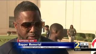 Hundreds Attend Public Viewing For Shawty Lo