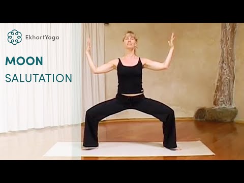 Yoga, the Moon Salutation