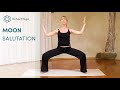 Yoga, the Moon Salutation 