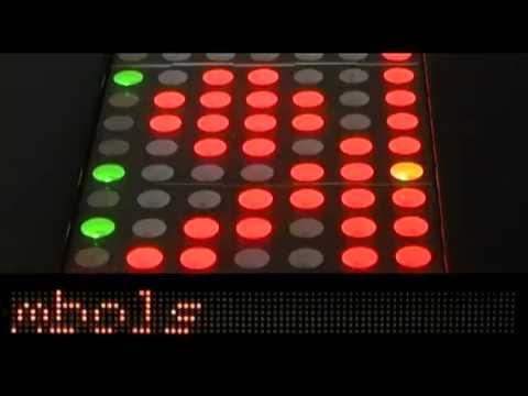 Multicolour LED Message Display