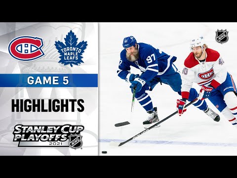 First Round, Gm 5: Canadiens @ Maple Leafs 5/27/21 | NHL Highlights