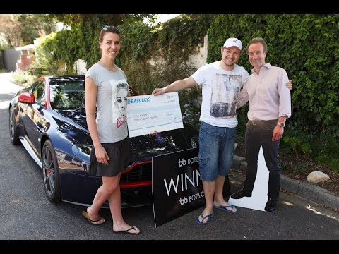Winner! Week 10 2015 - Aston Martin Vantage plus £10,000 cash! Win Your Dream Car!
