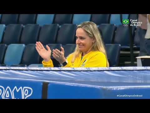 PAN-AMERICANO DE GINÁSTICA 2022 - Camilla Lopes Gomes é campeã do Trampolim Individual Feminino