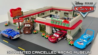 Disney Cars Precision Series Radiator Springs Racing Museum Set — Custom Built 3D Printed Set