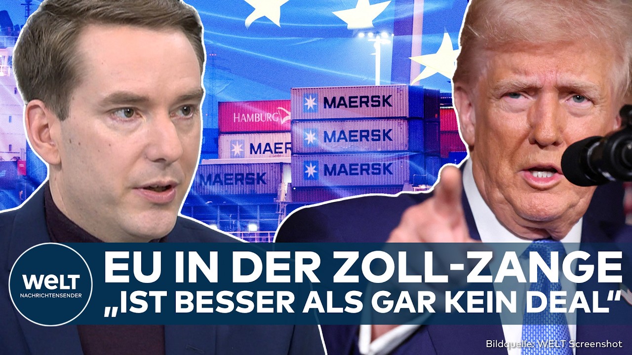 USA: Heftige Gefahr durch Trumps Zölle! EU in der Klemme! Experte sieht eine Lösung